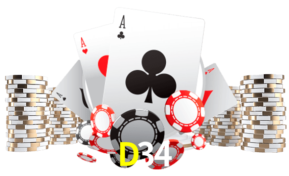 Jogue jogos de pôquer em D34